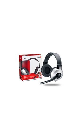 MICROCASQUE GENIUS HS-05A, full size headset w/Roll-up cable