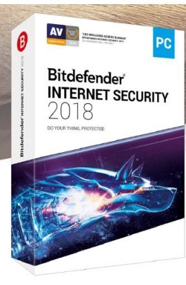 BITDEFENDER INTERNET SECURITY 2018 2 ans 5 postes